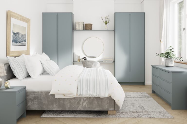 Bella Supermatt Mood Grey Chelsea Bedroom
