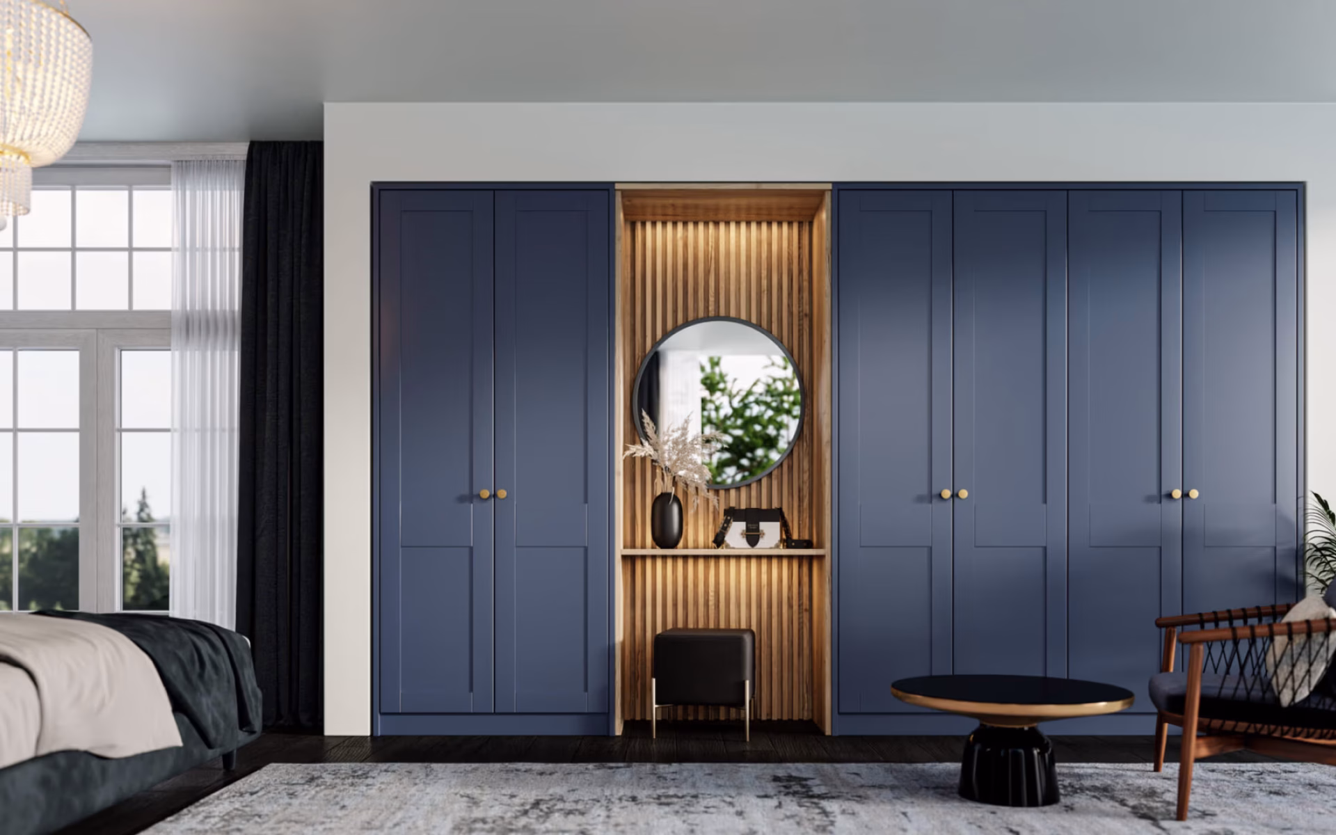 Bella, Shaker Style - Supermatt Colonial Blue